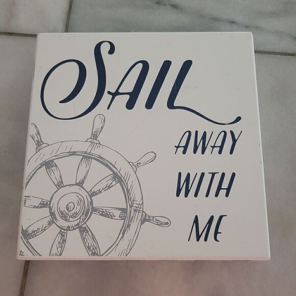 Hobby Lobby Other - hobby lobby collins fresh + original wood table decor Nantucket